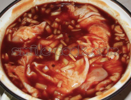 маринованные бедрышки маринованные бедрышки