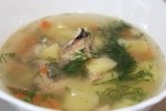 Суп с рыбными консервами