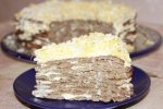 Закусочный печеночный торт