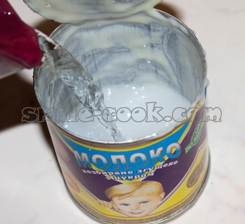 вода от сгущенки