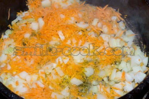лук с морковью лук с морковью