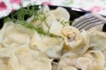 Колдуны (пельмени) с лососем