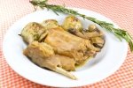 Кролик с рагу и клецками от Джейми Оливера
