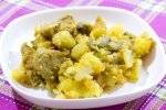 Жаркое с мясом и грибами
