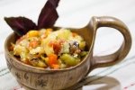 Закуска из печеных овощей
