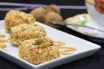 Печенье-пирожное со сгущенкой и орехами