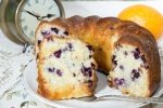 Апельсиново-черничный кекс
