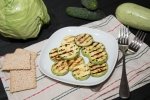 Кабачки на сковороде гриль